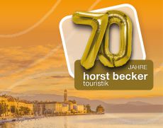 Feiern Sie mit uns 70 Jahre horst becker touristik!