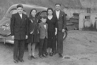 Karl und Henriette Becker mit den Kindern Dieter, Ilse und Horst (von rechts nach links)